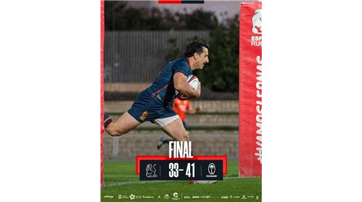 LOS LEONES DE ESPAÑA HICIERON UN GRAN PARTIDO PERO SE LE ESCAPÓ EN EL FINAL CON FIJI