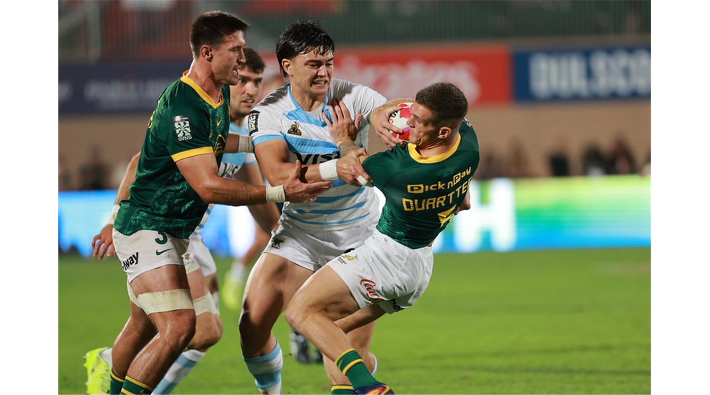 LOS PUMAS 7S SUPERARON A SUDÁFRICA Y CAMBIARON LA IMAGEN PARA IR EN BUSCA DEL QUINTO PUESTO