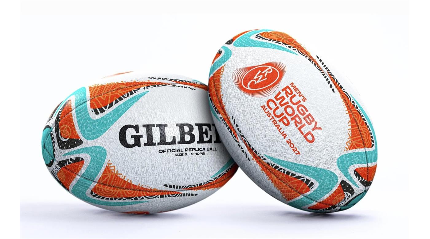 GILBERT Y WORLD RUGBY PRESENTARON EL DISEÑO DE LA PELOTA DEL MUNDIAL Y SU ALIANZA HASTA 2033