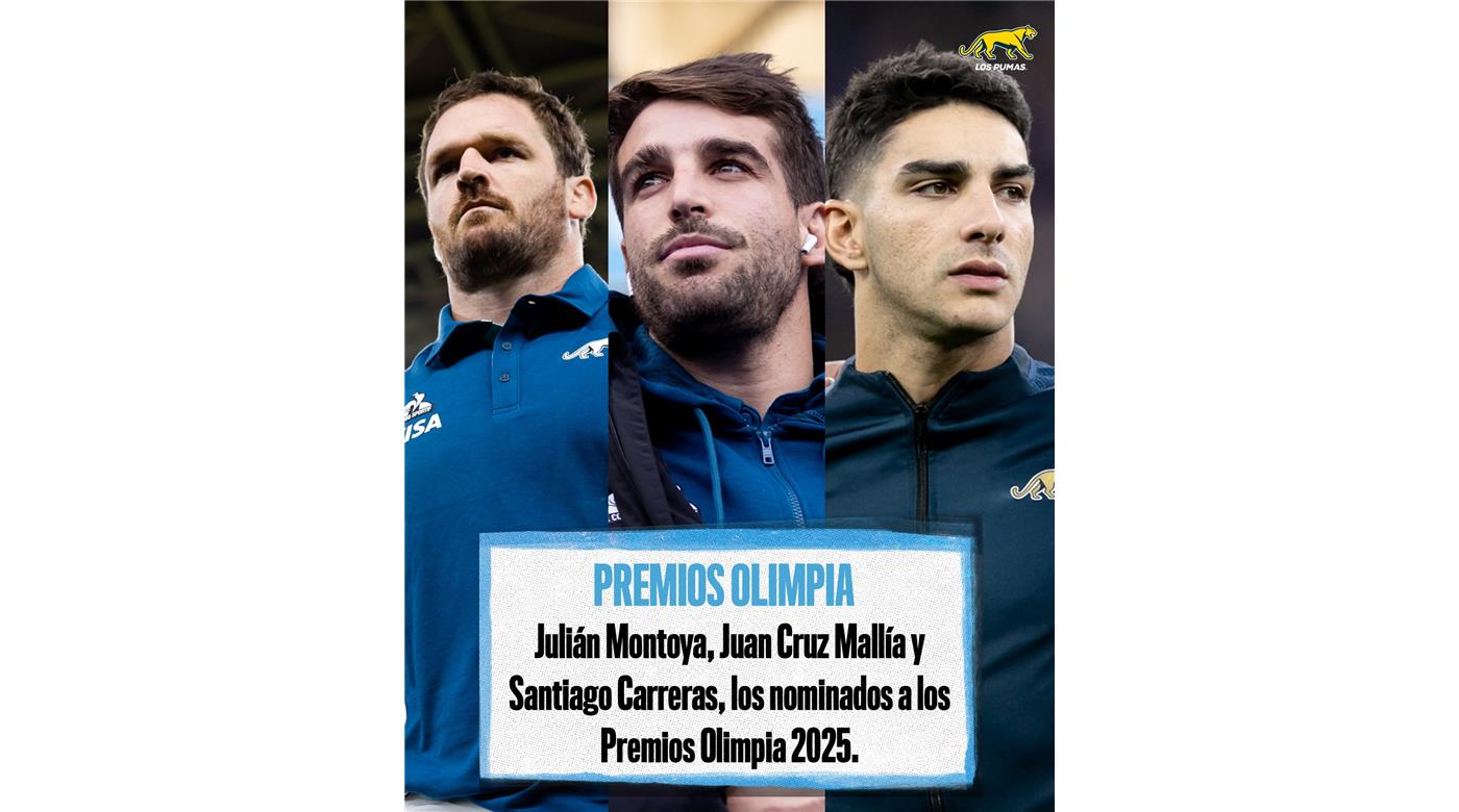 SANTIAGO CARRERAS, JUAN CRUZ MALLÍA Y JULIÁN MONTOYA DEFINEN QUIEN SERÁ EL GANADOR DEL PREMIO OLIMPIA 2025