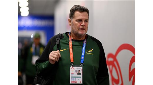 RASSIE ERASMUS SEGUIRÁ AL FRENTE DE LOS SPRINGBOKS HASTA EL 2031