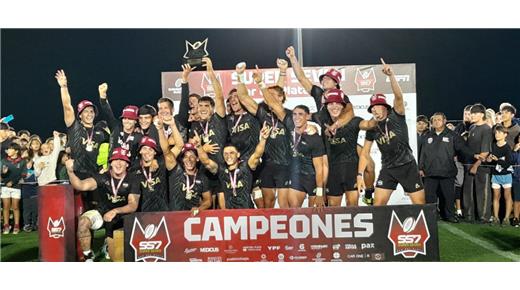 ARGENTINA 7S,  ES EL CAMPEÓN DEL SÚPER SEVEN DE MAR DEL PLATA 