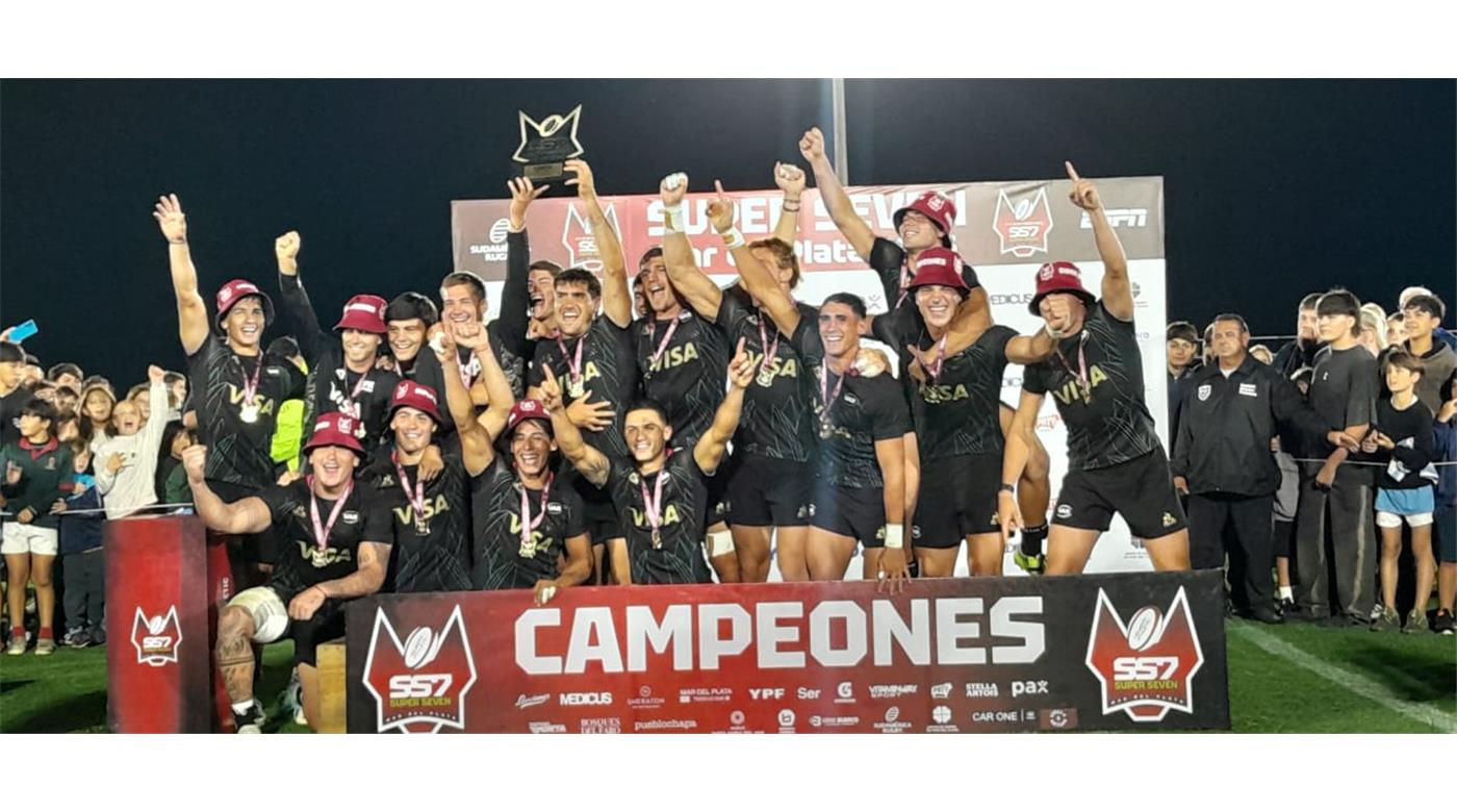 ARGENTINA 7S,  ES EL CAMPEÓN DEL SÚPER SEVEN DE MAR DEL PLATA 