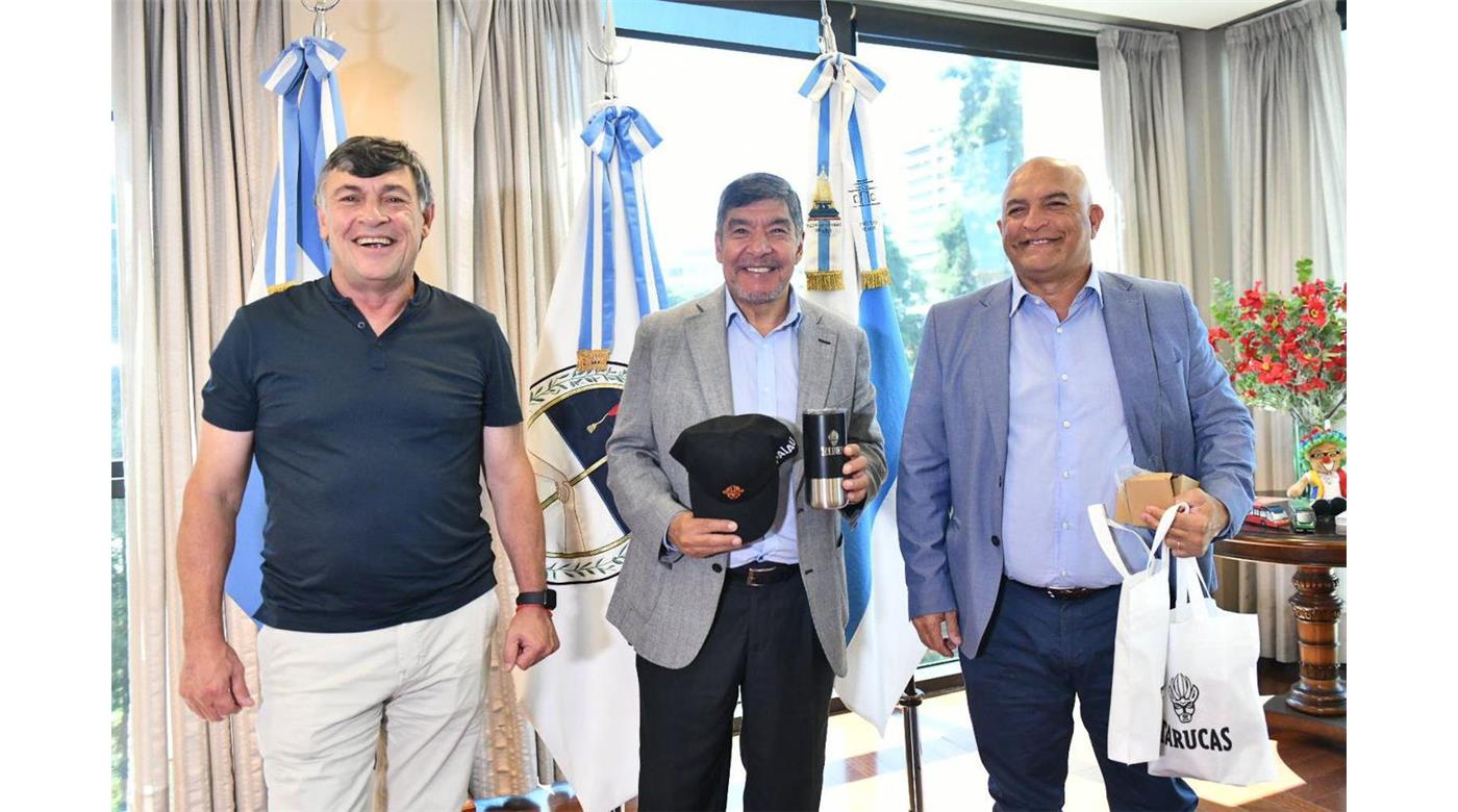 TARUCAS PRESENTÓ SU PROYECTO DEPORTIVO 2026 ANTE EL VICEGOBERNADOR ACEVEDO