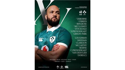 CON VARIAS AUSENCIAS IRLANDA VIAJA A FRANCIA PARA EL DEBUT EN EL SEIS NACIONES