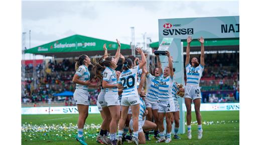 LAS YAGUARETÉS LIDERAN EL SVNS 2 TRAS EL PRIMER PUESTO CONSEGUIDO EN NAIROBI 