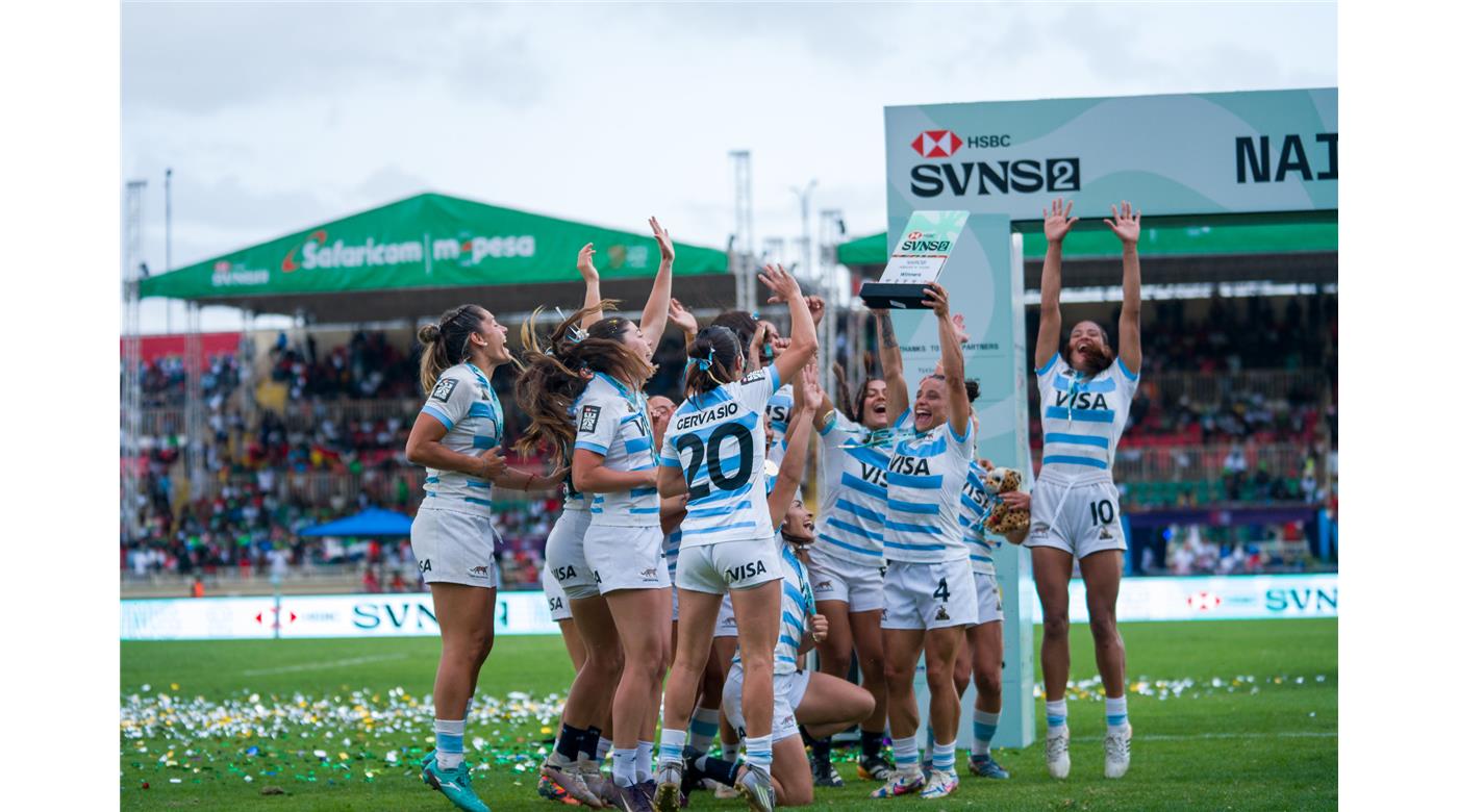 LAS YAGUARETÉS LIDERAN EL SVNS 2 TRAS EL PRIMER PUESTO CONSEGUIDO EN NAIROBI 