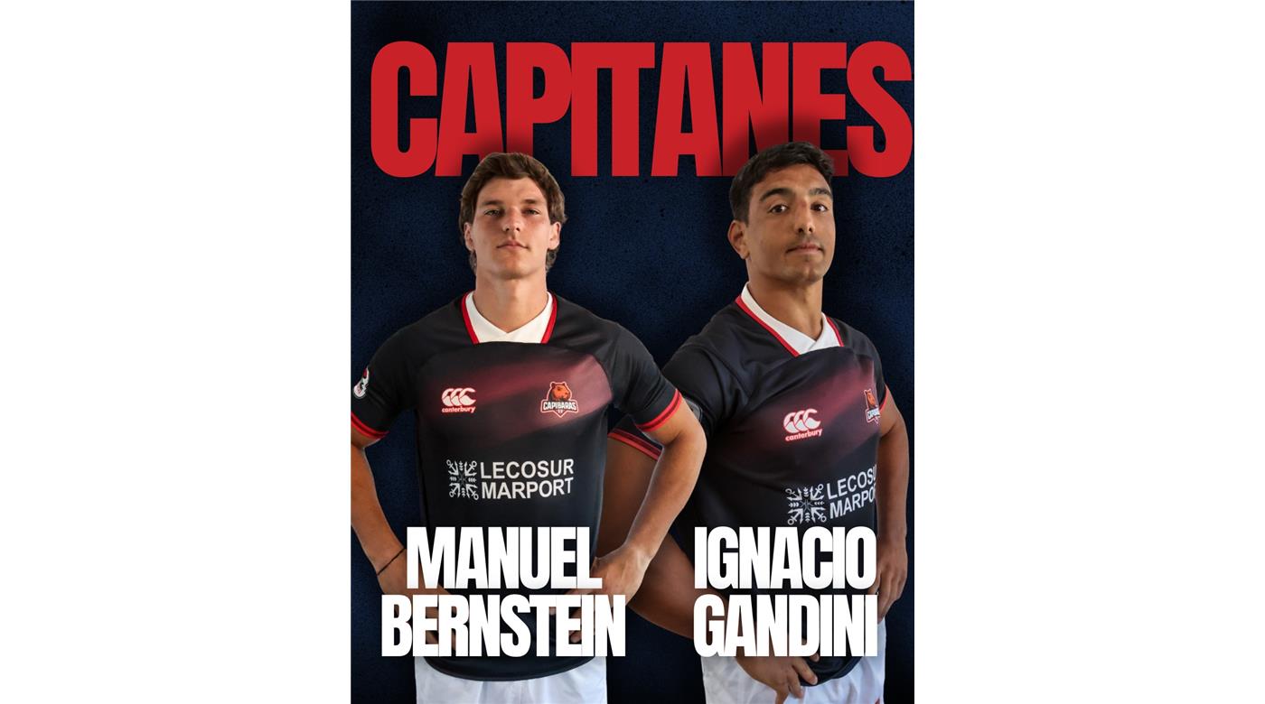 CAPIBARAS XV YA DESIGNÓ A SUS CAPITANES REFERENTES DEL EQUIPO