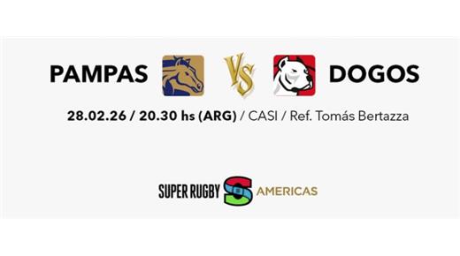  PAMPAS Y DOGOS SE MIDEN EN EL CLÁSICO DEL SÚPER RUGBY AMÉRICAS
