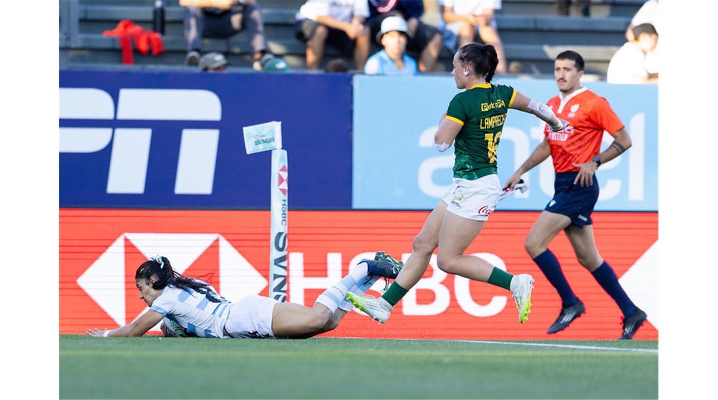 LAS YAGUARETÉS LE GANARON A SUDÁFRICA, SON CAMPEONAS EN MONTEVIDEO Y JUGARÁN LAS FINALES DEL CHAMPIONSHIP