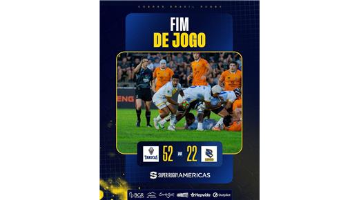 TARUCAS BRILLÓ ANTE COBRAS Y LIDERA, POR AHORA, EL SUPER RUGBY AMERICAS