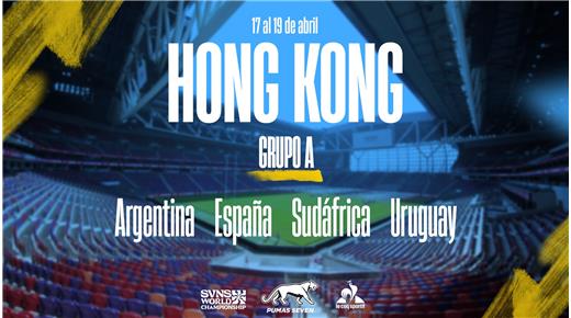 LOS PUMAS 7S CON LOS HORARIOS CONFIRMADOS PARA EL SEVEN DE HONG KONG 