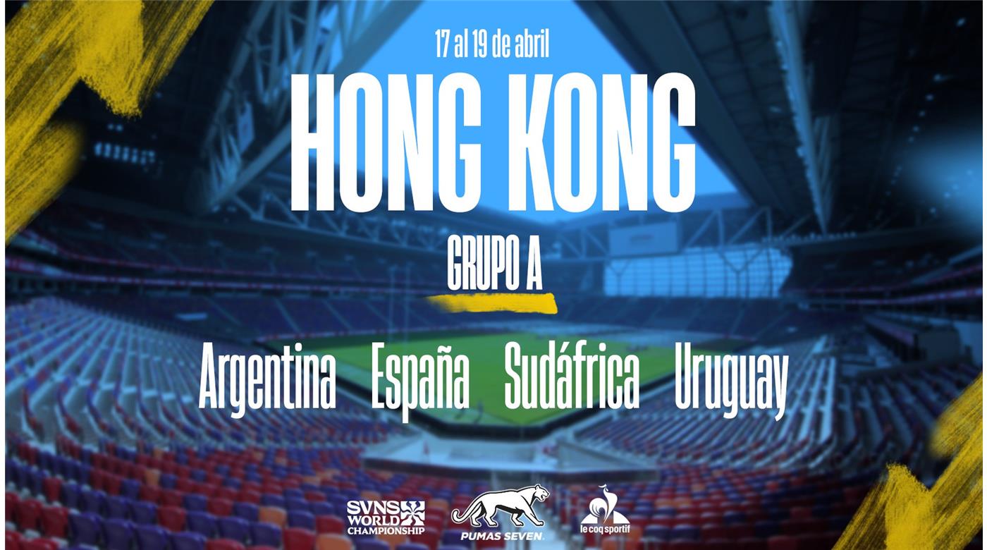 LOS PUMAS 7S CON LOS HORARIOS CONFIRMADOS PARA EL SEVEN DE HONG KONG 