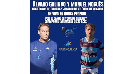UN NUEVO PROGRAMA DE RUGBY CHAMPAGNE FEDERAL DESDE LAS 20hs. CON INVITADOS DE LUJO 