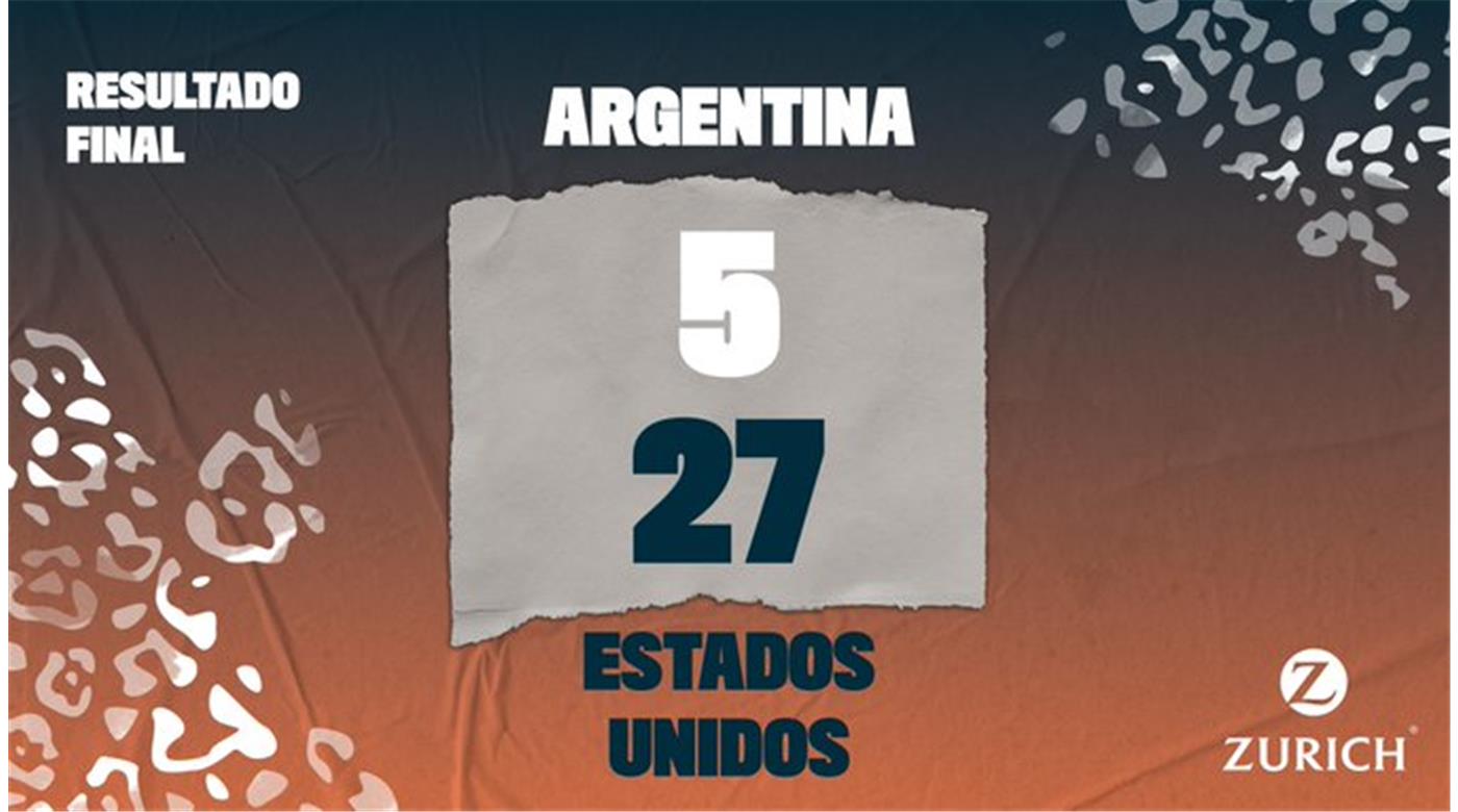 LAS YAGUARETÉS, AFUERA EN FASE DE GRUPOS DE HONG KONG TRAS CAER ANTE ESTADOS UNIDOS