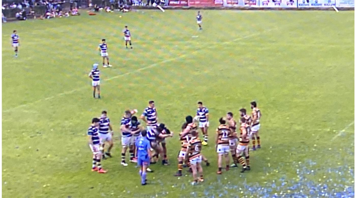 SAN ALBANO FESTEJÓ LA VICTORIA EN EL CLÁSICO ANTE LOMÁS ATHLETIC