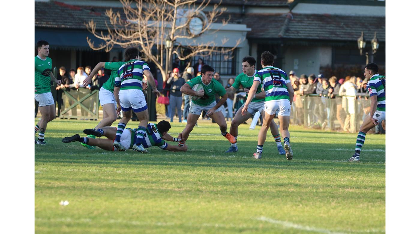 LAS IMÁGENES DEL PARTIDO ENTRE SAN MARTÍN Y HURLING