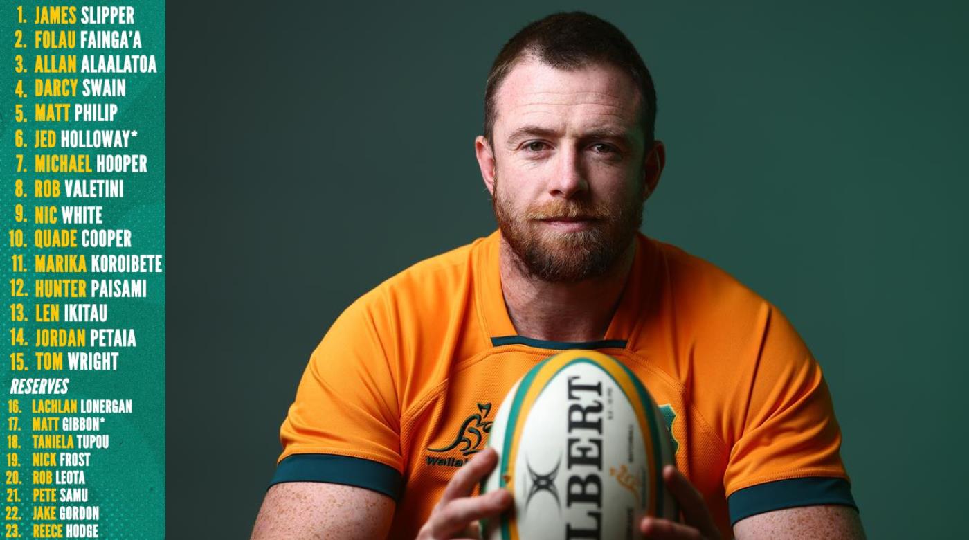 LOS DETALLES DE LA FORMACIÓN DE AUSTRALIA PARA JUGAR ANTE LOS PUMAS