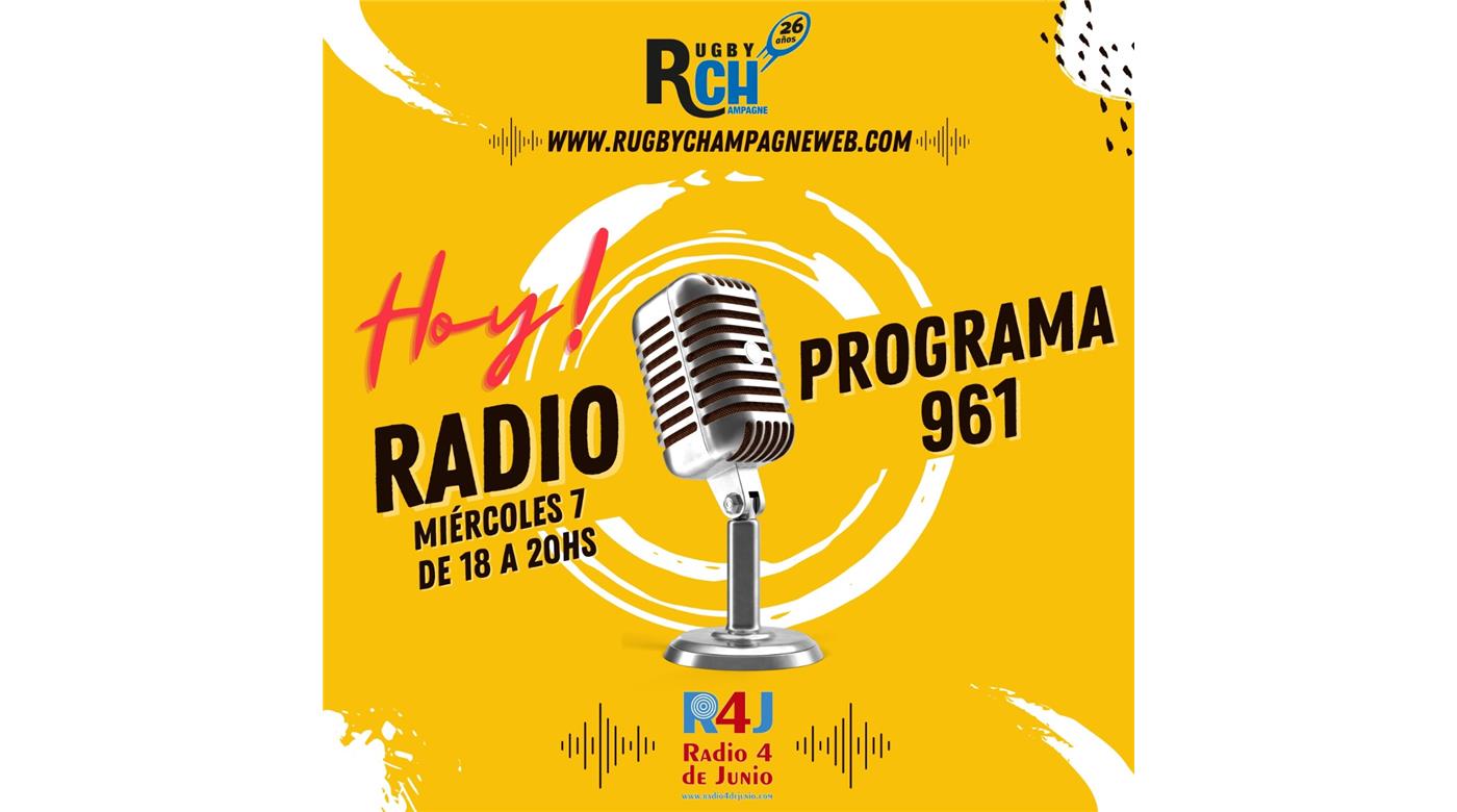 ¡A PURO SEVEN! HOY NO TE PODÉS PERDER RCH RADIO