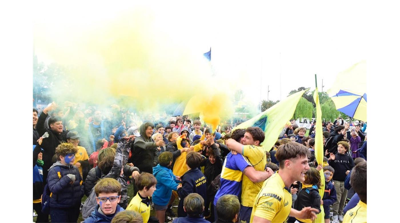 LA PLATA VENCIÓ A MARIANO MORENO, GRITÓ CAMPEÓN Y VOLVIÓ A LA ELITE DEL RUGBY PORTEÑO