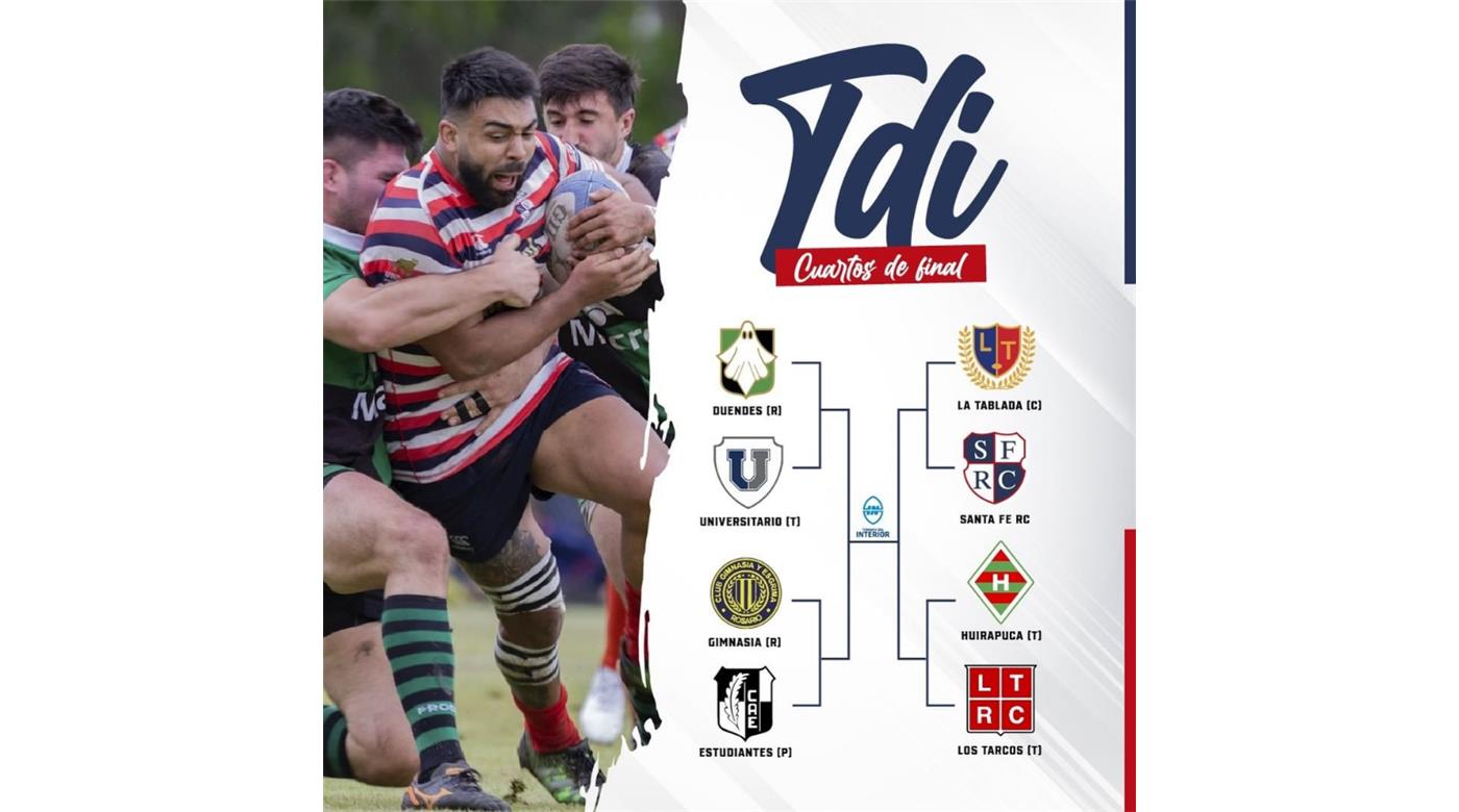 ASÍ SERÁN LOS CUARTOS DE FINAL DEL TORNEO DEL INTERIOR A