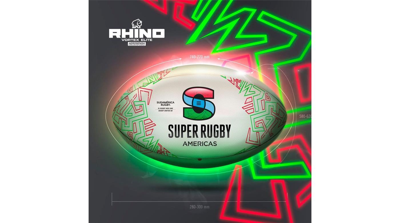 OTRA VEZ LA PELOTA RHINO FUE LA ELEGIDA POR LA SLAR PARA EL SUPER RUGBY AMÉRICAS