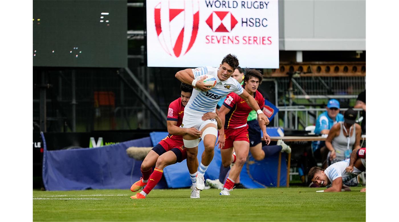 BUEN ARRANQUE Y TRIUNFO DE LOS PUMAS 7S EN HAMILTON ANTE ESPAÑA
