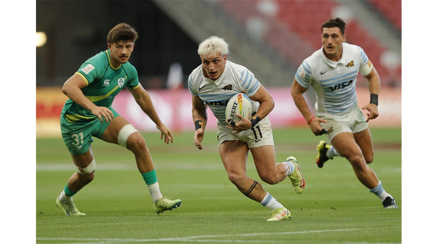 LAS IMÁGENES DE LA PRIMERA JORNADA EN SINGAPUR PARA LOS PUMAS 7S