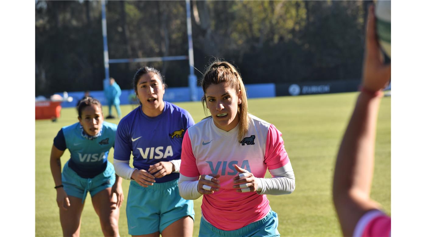 LAS IMÁGENES DEL ENTRENAMIENTO DE LAS YAGUARETÉS 