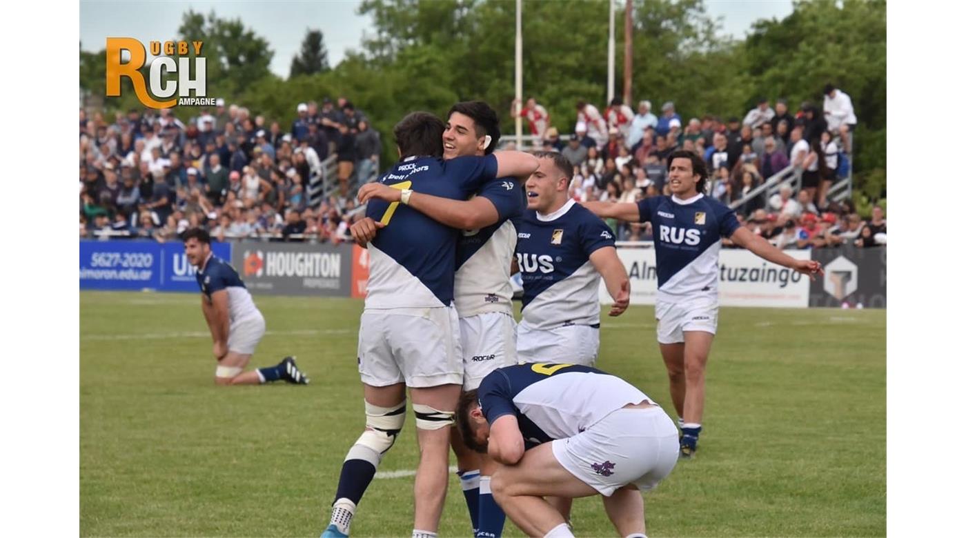 CHAMPAGNAT VENCIÓ A LOS MATREROS Y LUEGO DE DIEZ AÑOS JUGARÁ EN LA MÁXIMA CATEGORÍA DE LA URBA