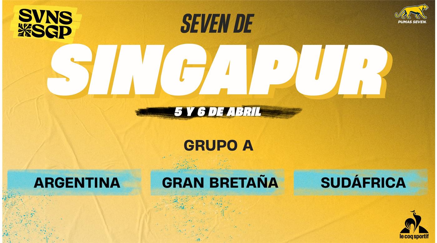 QUEDARON DEFINIDAS LAS ZONAS DEL SEVEN DE SINGAPUR 