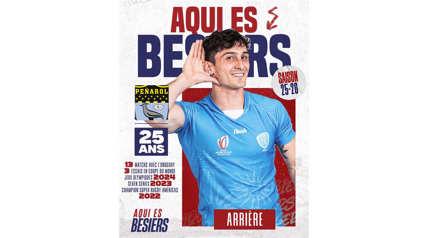 BALTAZAR AMAYA JUGARÁ EN EL BEZIERS DEL PRO D2 FRANCÉS 