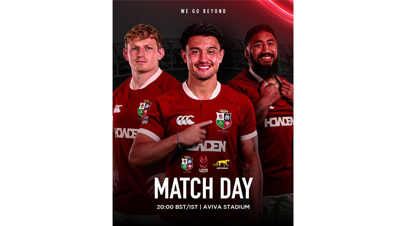 CON PREDOMINIO DE JUGADORES DE INGLATERRA, LOS BRITISH & IRISH LIONS DEBUTAN ANTE LOS PUMAS  