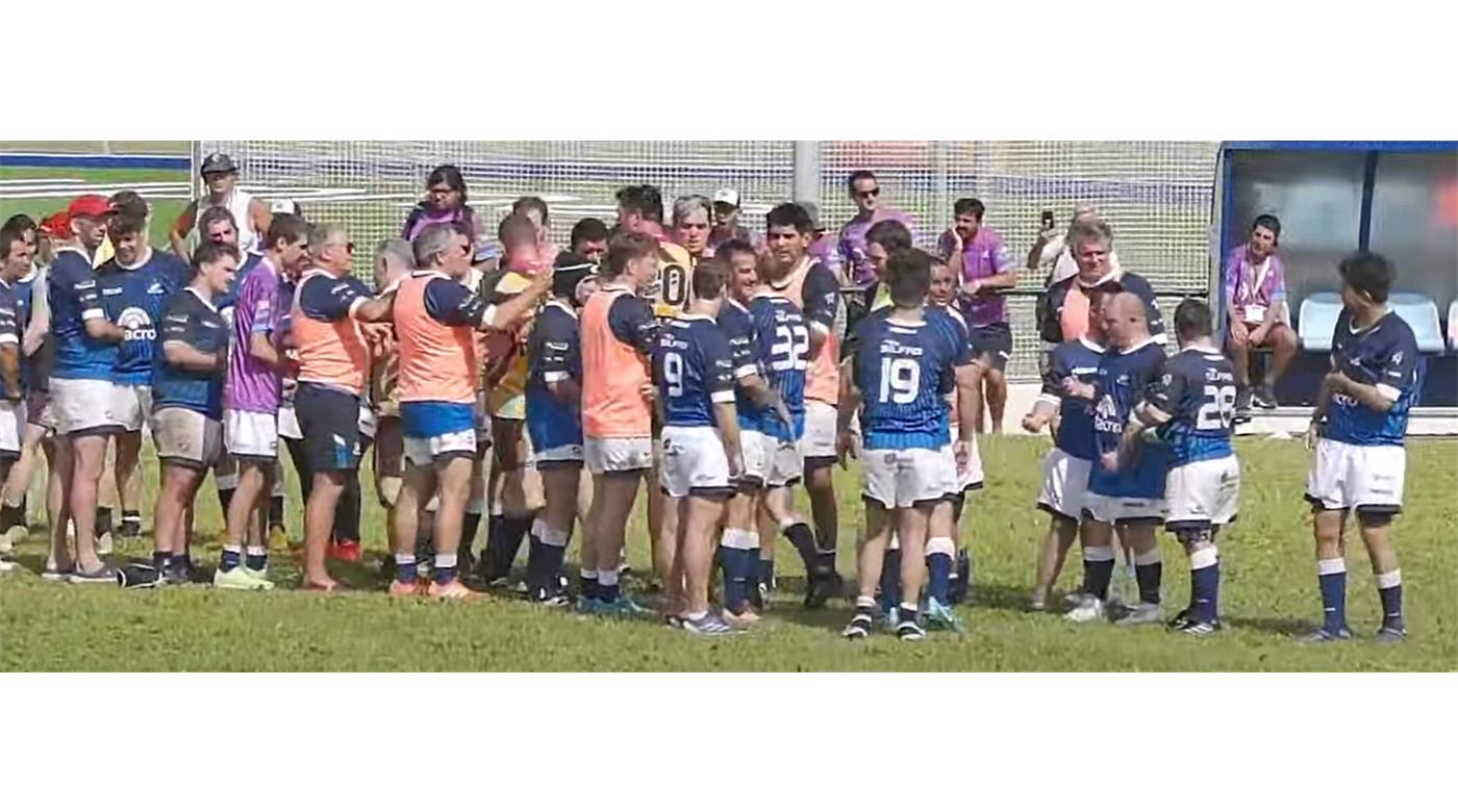 LOS PUMPAS XV VENCIERON A DERBY BUCKS Y JUGARÁN LA FINAL POR LA COPA DE BRONCE EN EL MUNDIAL DE PAMPLONA 