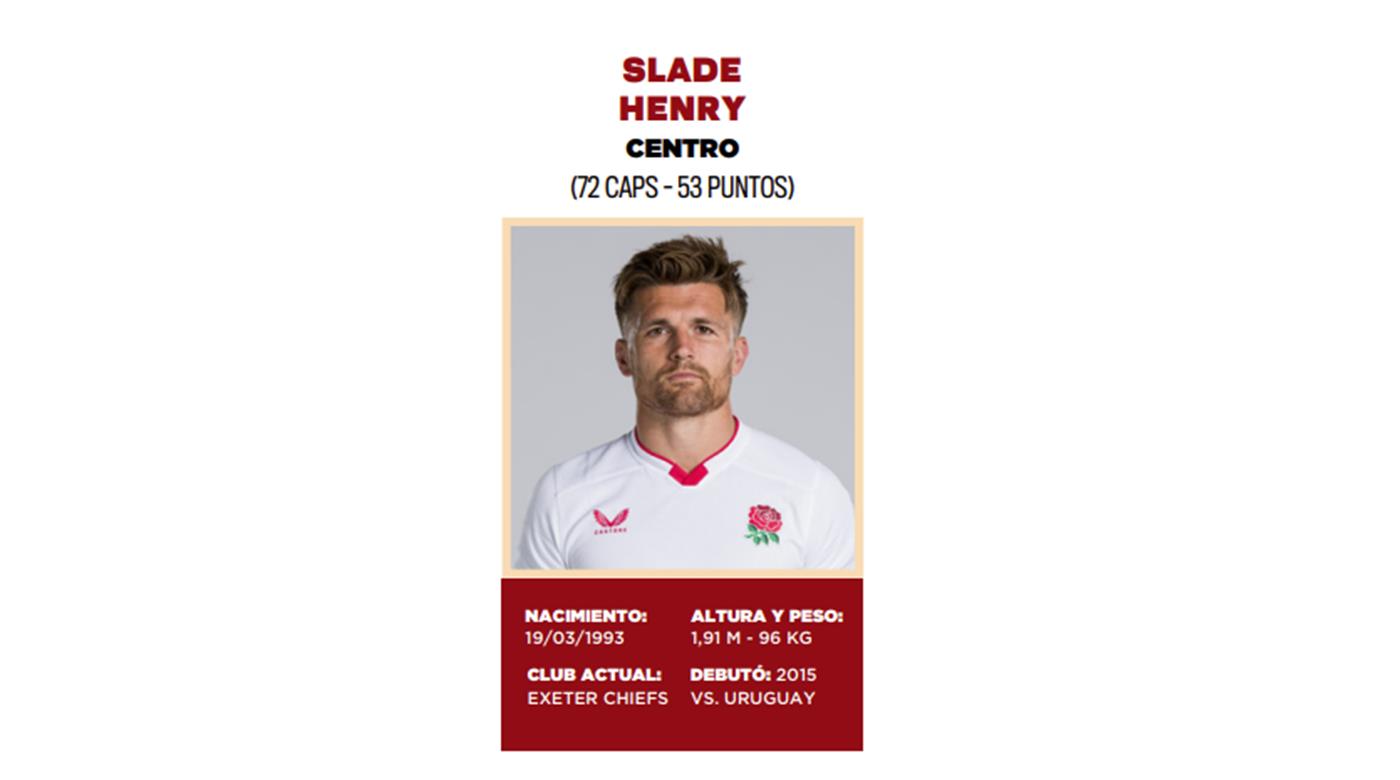 HENRY SLADE SUFRIÓ LA FRACTURA DE SU MANO Y NO ESTARÁ DISPONIBLE PARA LA REVANCHA EN SAN JUAN