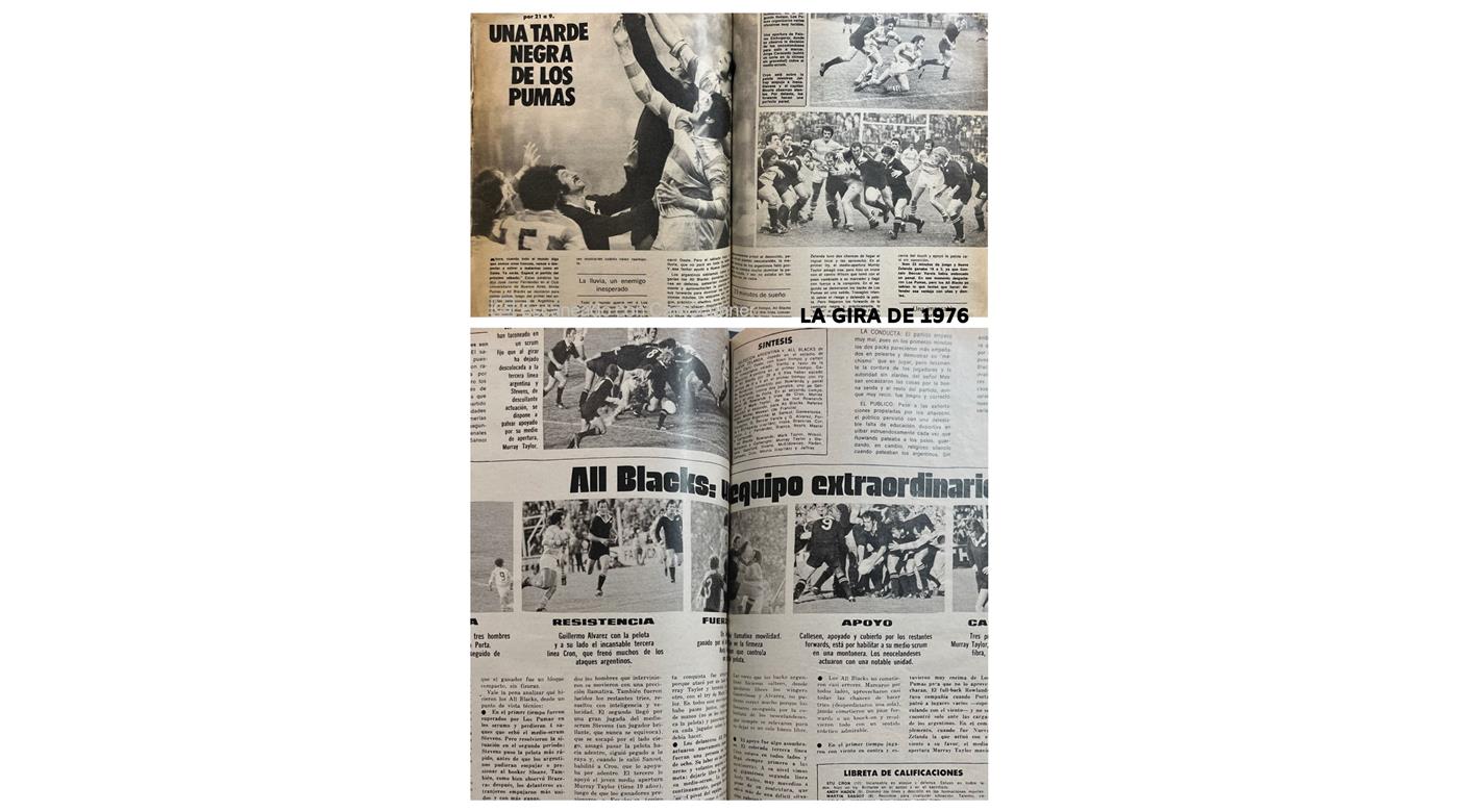 LA PRIMERA GIRA DE LOS ALL BLACKS POR LA ARGENTINA