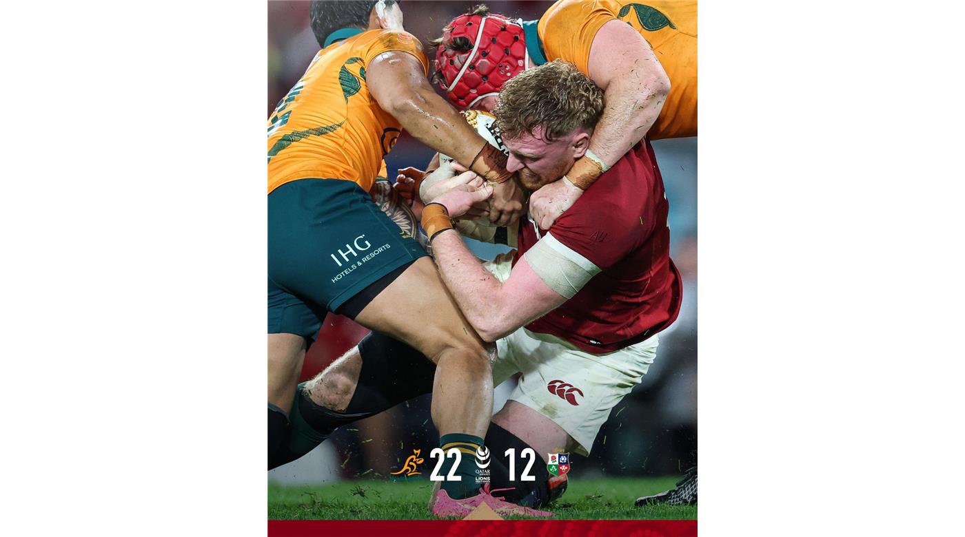 LOS WALLABIES DERROTARON A LOS BRITISH & IRISH LIONS EN EL CIERRE DE LA GIRA POR AUSTRALIA 