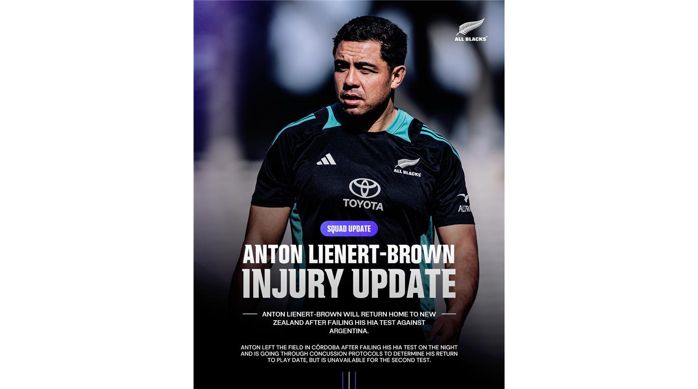 PATRICK TUIPOOTU ES BAJA PARA LA REVANCHA DEL SÁBADO EN VÉLEZ Y VUELVE A NUEVA ZELANDA