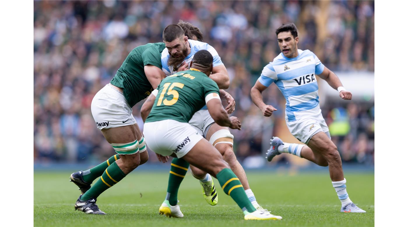 LOS PUMAS CAYERON ANTE SUDÁFRICA QUE RESULTÓ EL CAMPEÓN DEL RUGBY CHAMPIONSHIP