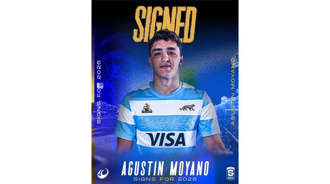 AGUSTÍN MOYANO JUGARÁ EN WESTERN FORCE EN 2026 