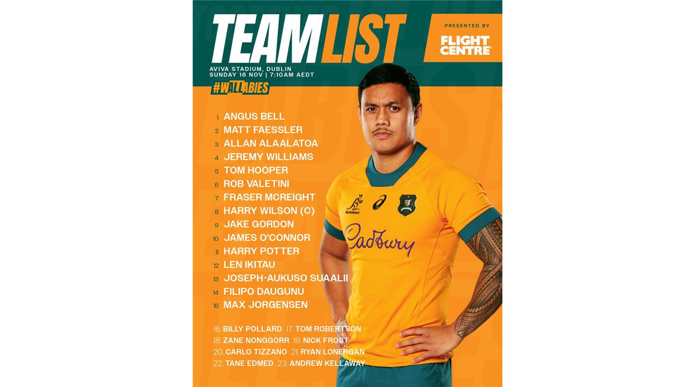 IRLANDA RECIBE A AUSTRALIA EN OTRO ENCUENTRO TRASCENDENTAL DE LA VENTANA