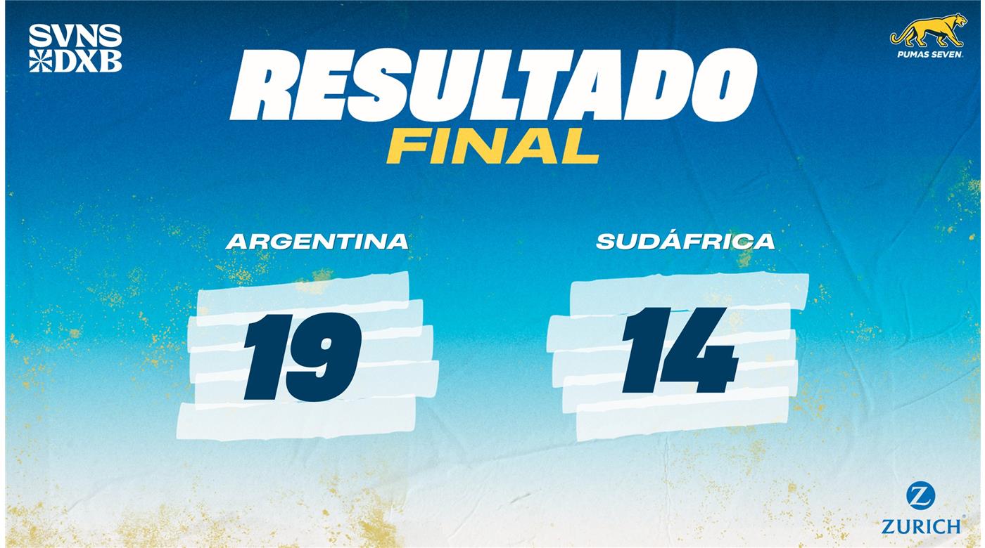 LOS PUMAS 7S SUPERARON A SUDÁFRICA Y CAMBIARON LA IMAGEN PARA IR EN BUSCA DEL QUINTO PUESTO