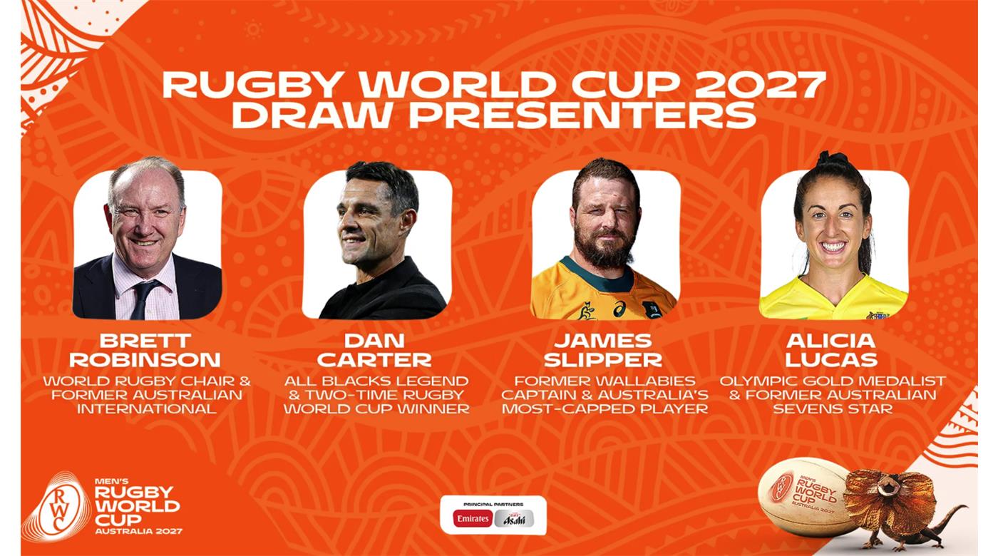 DESDE LAS 6HS LOS PUMAS SABRÁN QUIENES ESTARÁN EN SU GRUPO DEL MUNDIAL DE AUSTRALIA 2027