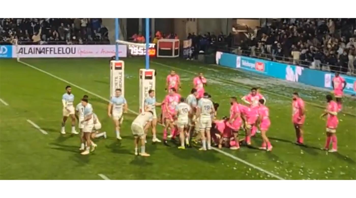 LOS PUMAS MATEO CARRERAS Y LUCAS PAULOS, EN EL DESCUENTO, APOYARON TRIES PARA DARLE LA VICTORIA A BAYONNE