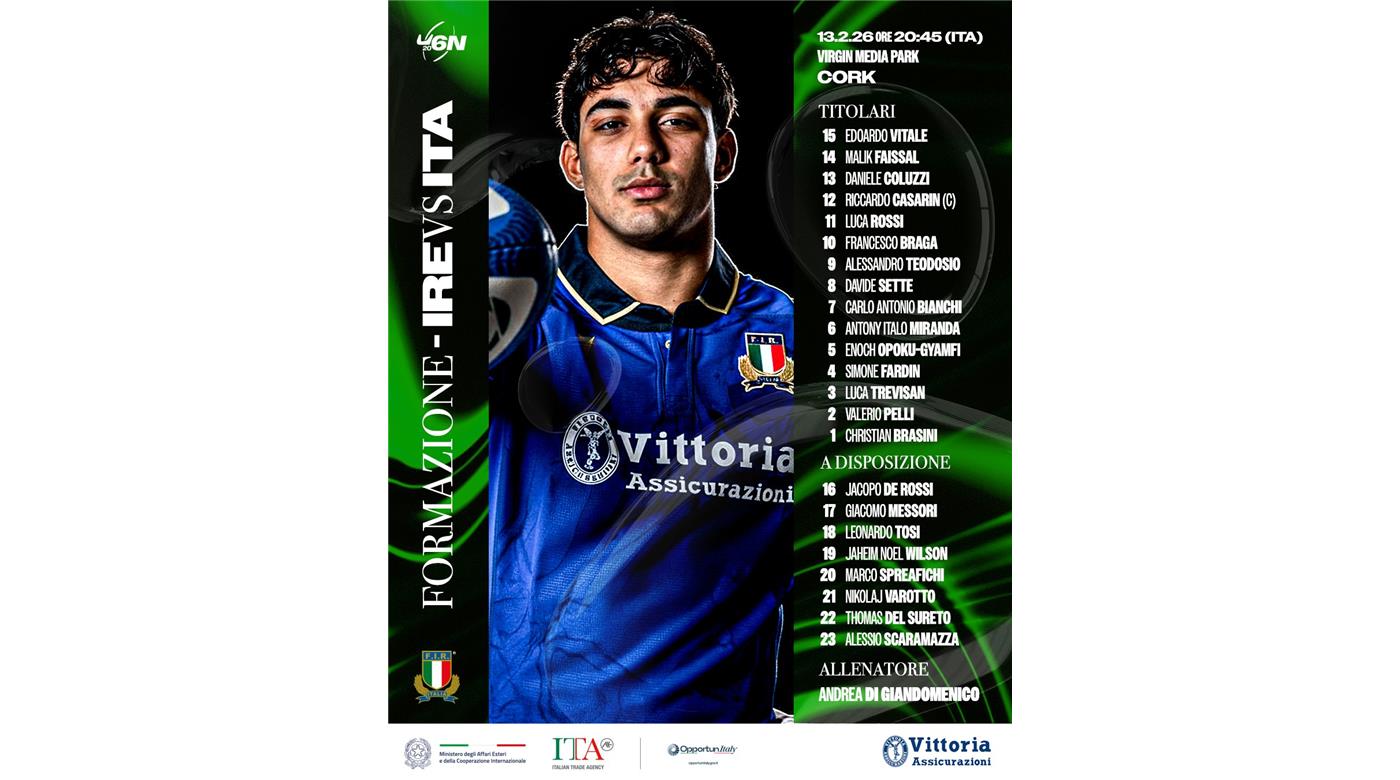 IRLANDA BUSCARÁ RECUPERARSE ANTE UN ITALIA QUE QUIERE SEGUIR POR LA SENDA DEL ÉXITO