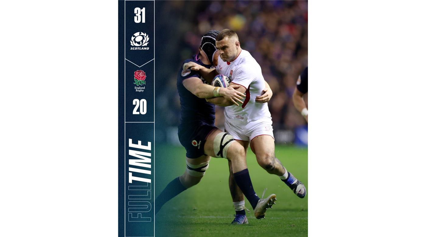 ESCOCIA DERROTÓ CON JUSTICIA A INGLATERRA, SE QUEDÓ CON LA CALCUTTA CUP Y SU CHANCE INTACTA EN EL SEIS NACIONES