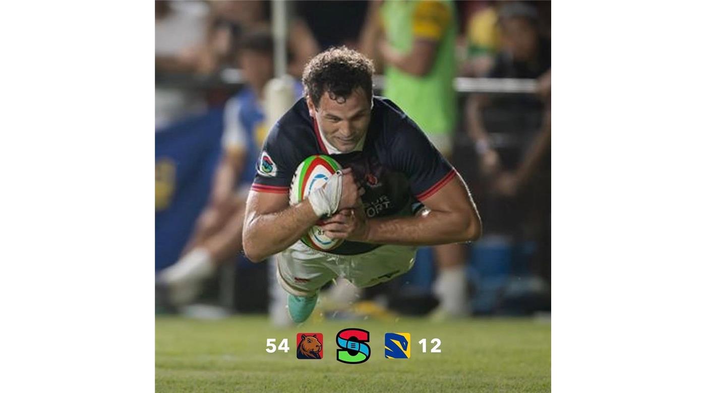 A CAPIBARAS LE BASTÓ UN TIEMPO PARA GOLEAR A COBRAS BRASIL