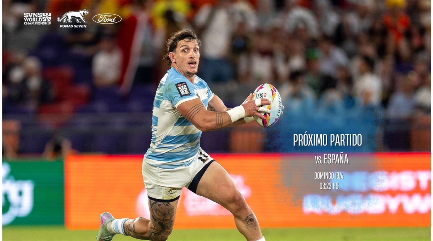 LOS PUMAS 7S VOLVIERON A SER LOS DE SIEMPRE Y LE GANARON A FIJI PARA PASAR A LAS SEMIFINALES EN HONG KONG