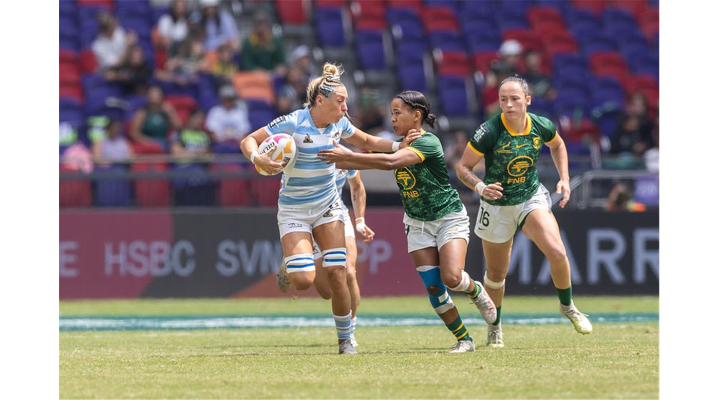 LAS YAGUARETÉS VENCIERON A SUDÁFRICA Y SE DESPIDIERON CON SU PRIMER TRIUNFO Y EL UNDÉCIMO LUGAR EN HONG KONG  