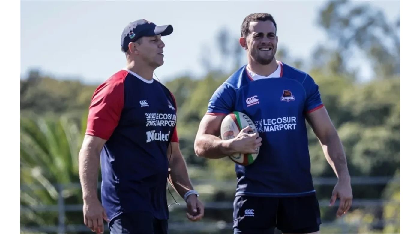 EMILIANO BOFFELLI Y TOMÁS MALANOS SE SUMARON COMO INVITADOS A ENTRENAR CON CAPIBARAS XV  